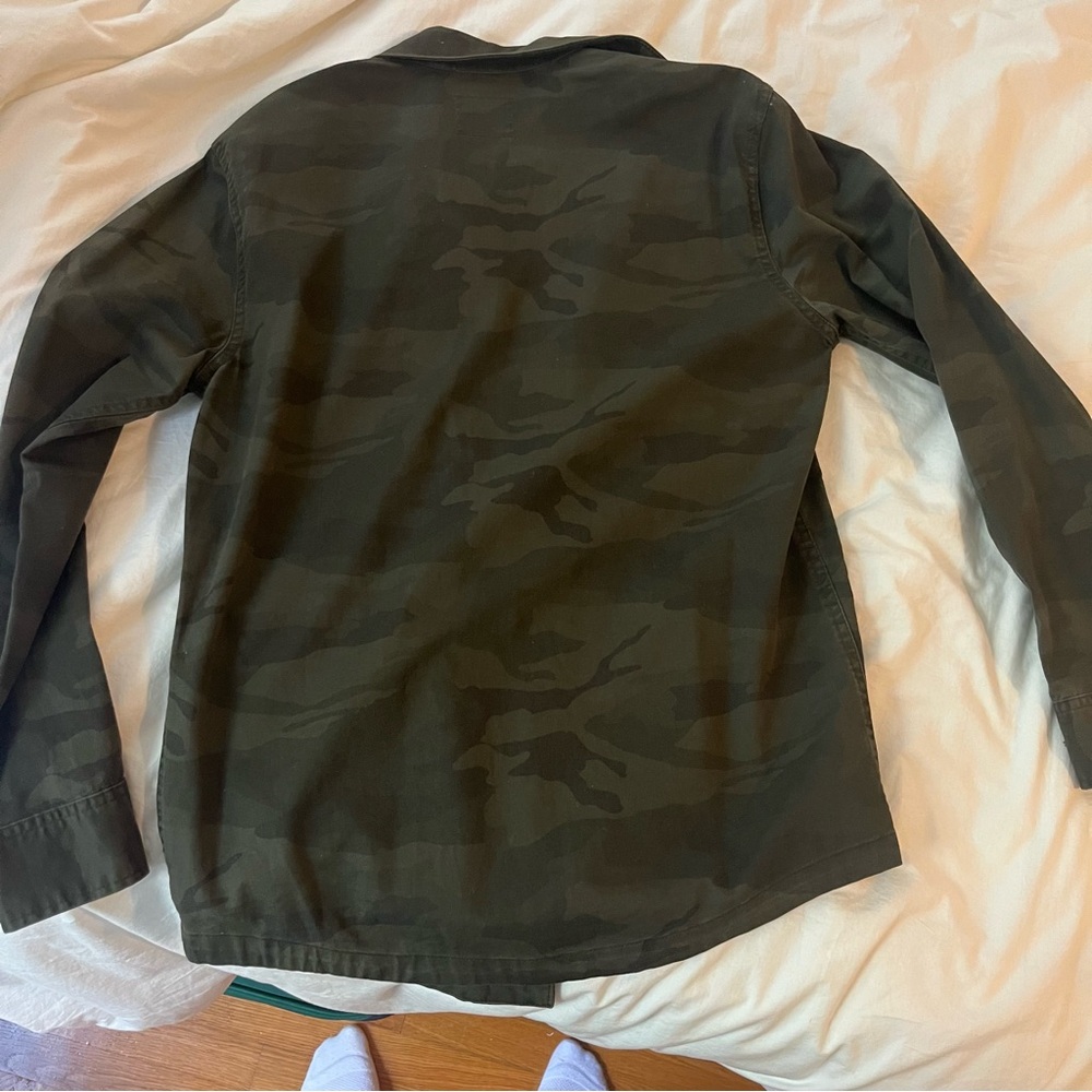 Abercrombie Camo Shacket Jacket size Men's Small - Picture 5 of 8